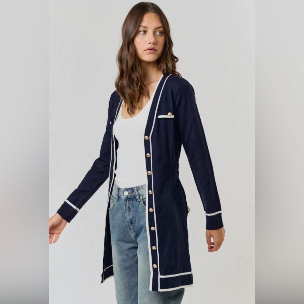 916. The Nautical Board ⚓️ Sweater Dress - Picture 6 of 6